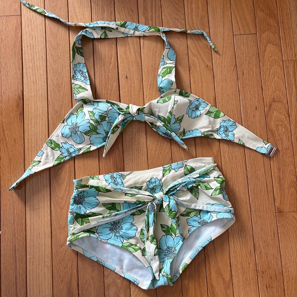Fables by Barrie Retro Floral Bikini Set
